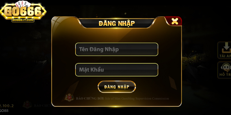 Đăng Nhập Go666 - Mở Cửa Vào Thế Giới Cá Cược Online 1 Nhớ nhập chính xác tên đăng nhập Go666 và mật khẩu