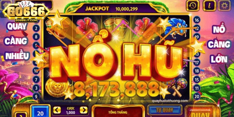 Siêu Nổ Hũ Go666 – Trải Nghiệm Cá Cược Mới Mẻ Và Hấp Dẫn 1 Siêu nổ hũ Go666 mang đến cơ hội trúng thưởng hấp dẫn